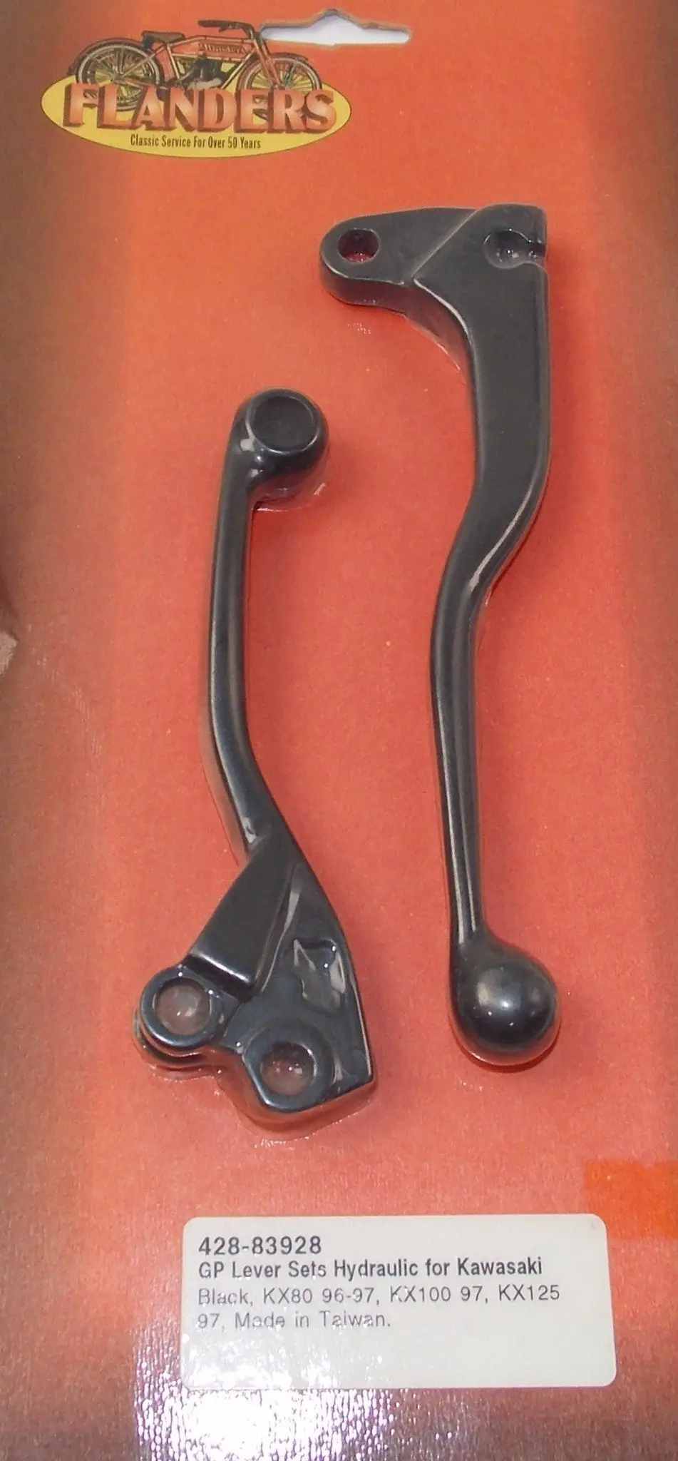 Flanders Gp Lever Set Hydraulic Kawasaki 96-97 Kx80/100/125 428-83928 1