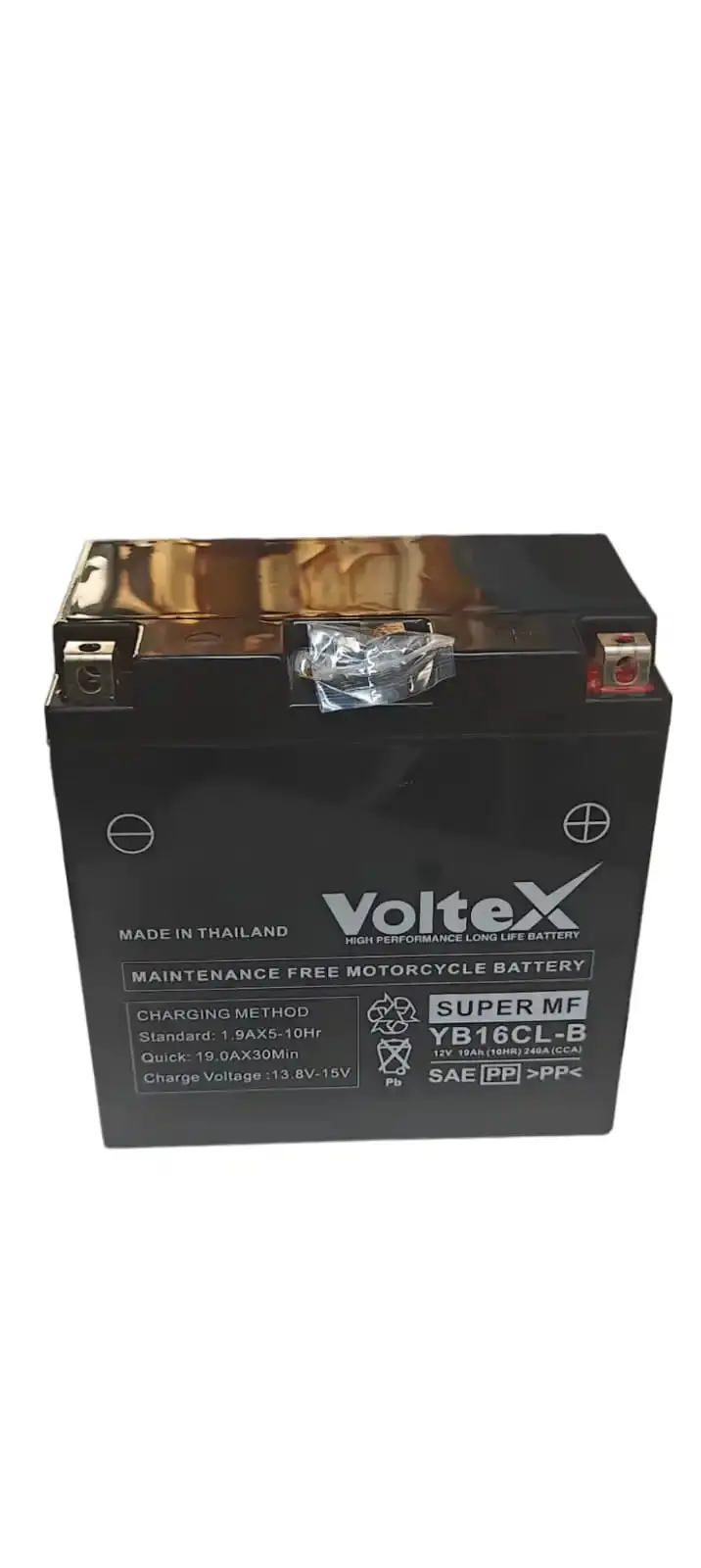 Yb16cl-B  Voltex Gel 12V19ah Battery Yamaha Superjet Wave Runner Fx Vx-C Gp, Fzr, Fzs, Vxs, Vxr 2009 - 2024 Jet Ski Battery 1