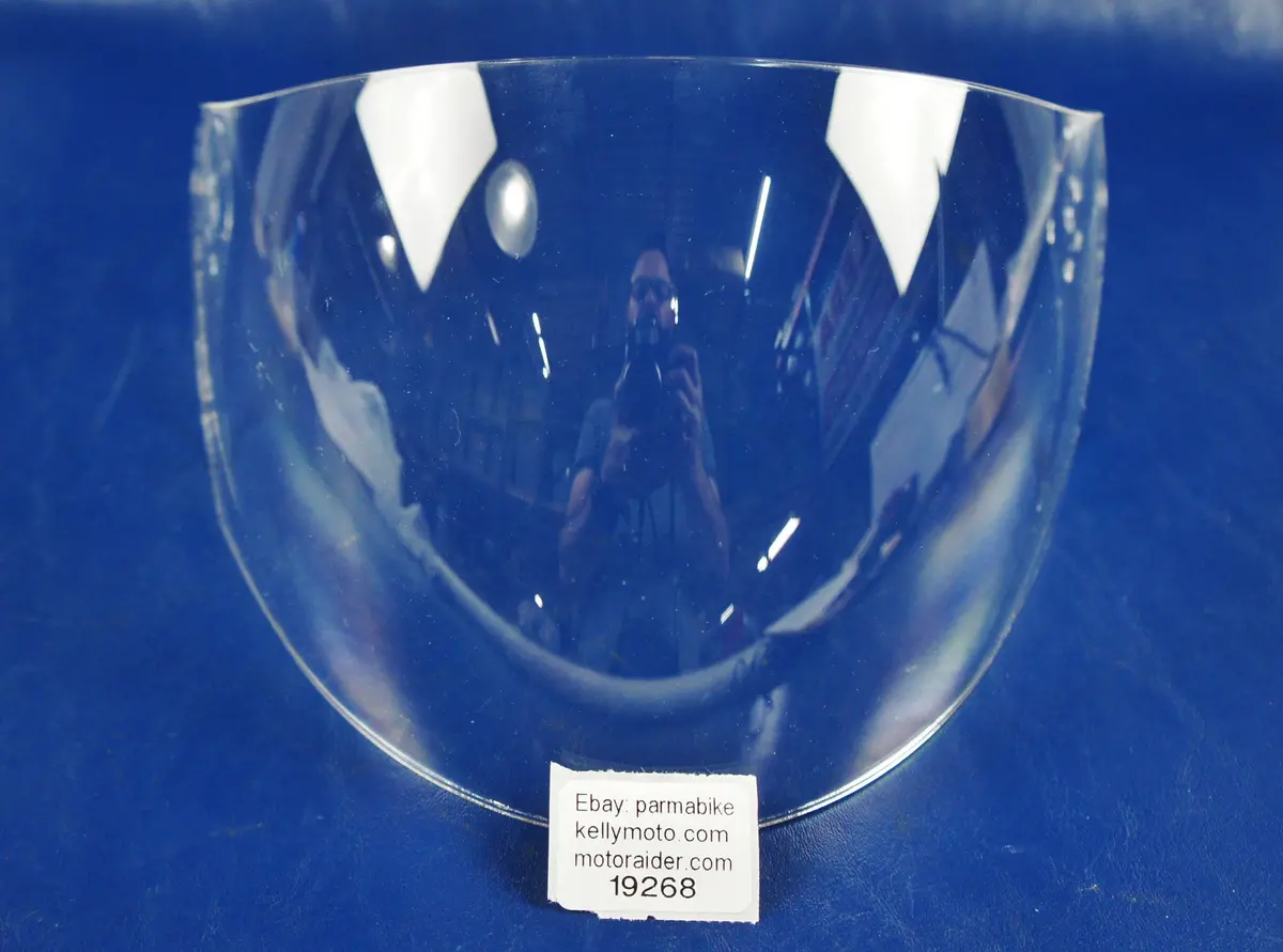 Motorcycle Helmet Visor Screen Shield Clear Spirit Xxl-63 050256-J Spy200-Spy201 1