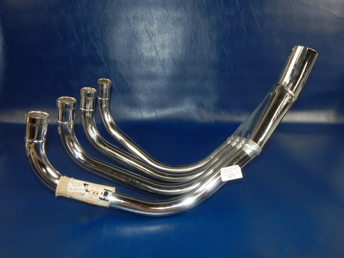 Nos Marving Chrome 4 In 1 Header Front Exhaust Muffler Pipe Honda Cbx400f H42c 1