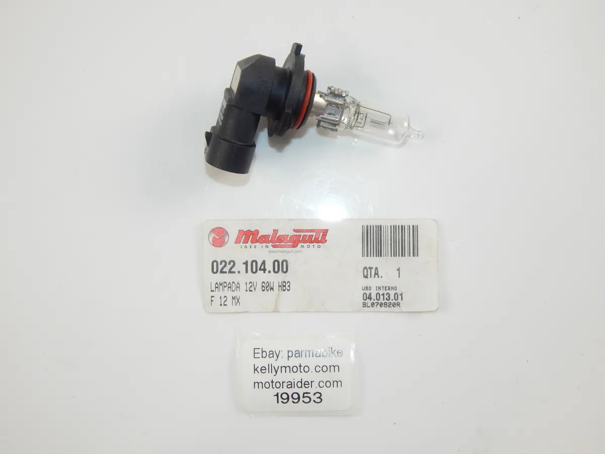 Oem Malaguti F12 Max 125 250 Euro 2 Halogen Headlight Bulb 12 V 60W Hb3 Scooter 1