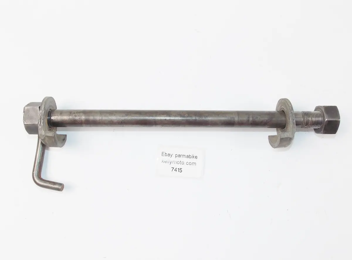 Husqvarna Rear Wheel Pin Bolt Axle + Spacers 1