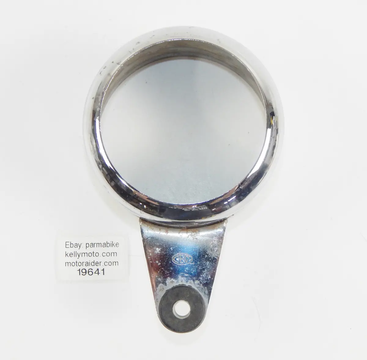 Cev Speedo/Tachometer Chrome Housing Cover D=103Mm Ducati Cagiva Guzzi Morini 1