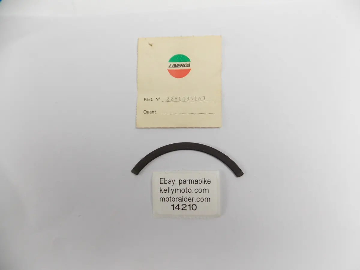 Oem Laverda 750Sf Gt 1200 Motor Crankshaft Bearing Half Ring 22810351 22 810 351 1