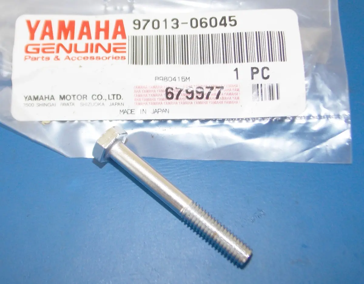 Oem Yamaha 1998-2005 Gp800/1200 Xrt1200/800 Rz350 Bolt 97013-06045 | 9701306045 1