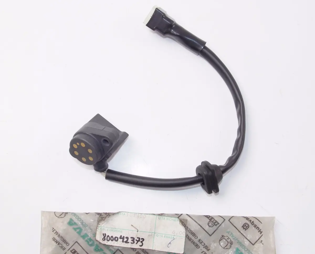 Oem Cagiva 1987 Aletta Oro 125-S2 Gearbox Drive Speed Indicator Cable 800042373 1