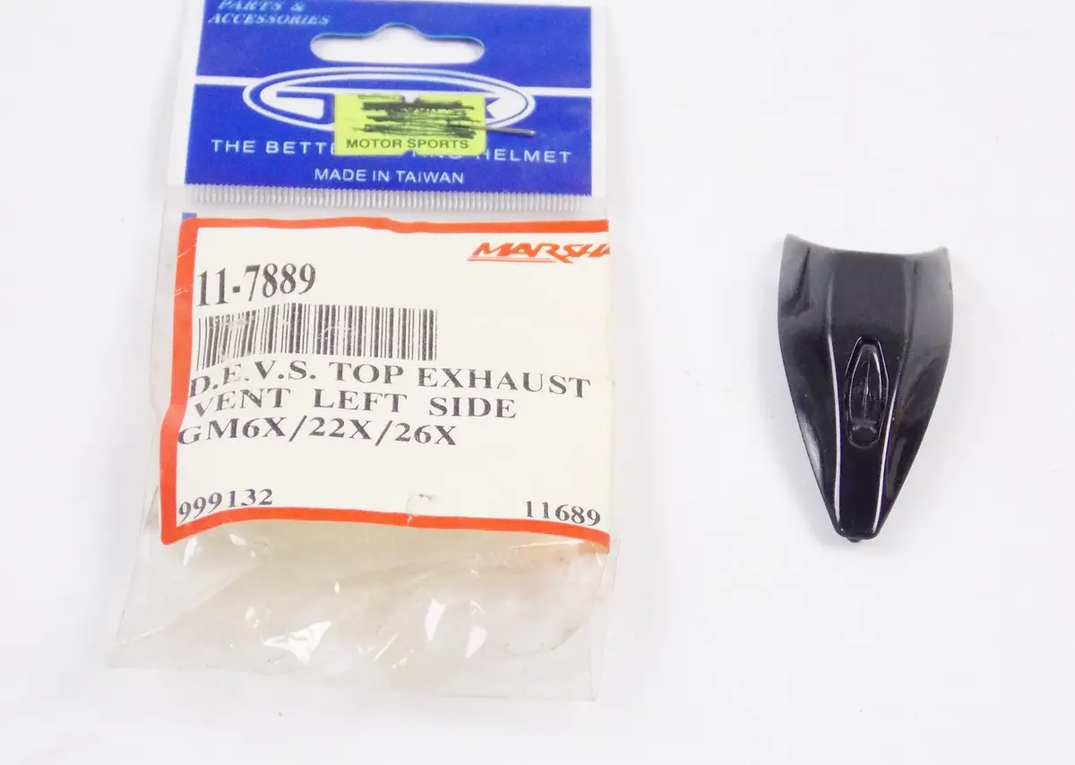 Gmax Helmet 999132 D.E.V.S. Top Exhaust Vent Left Side Gm6x/22X/26X 1