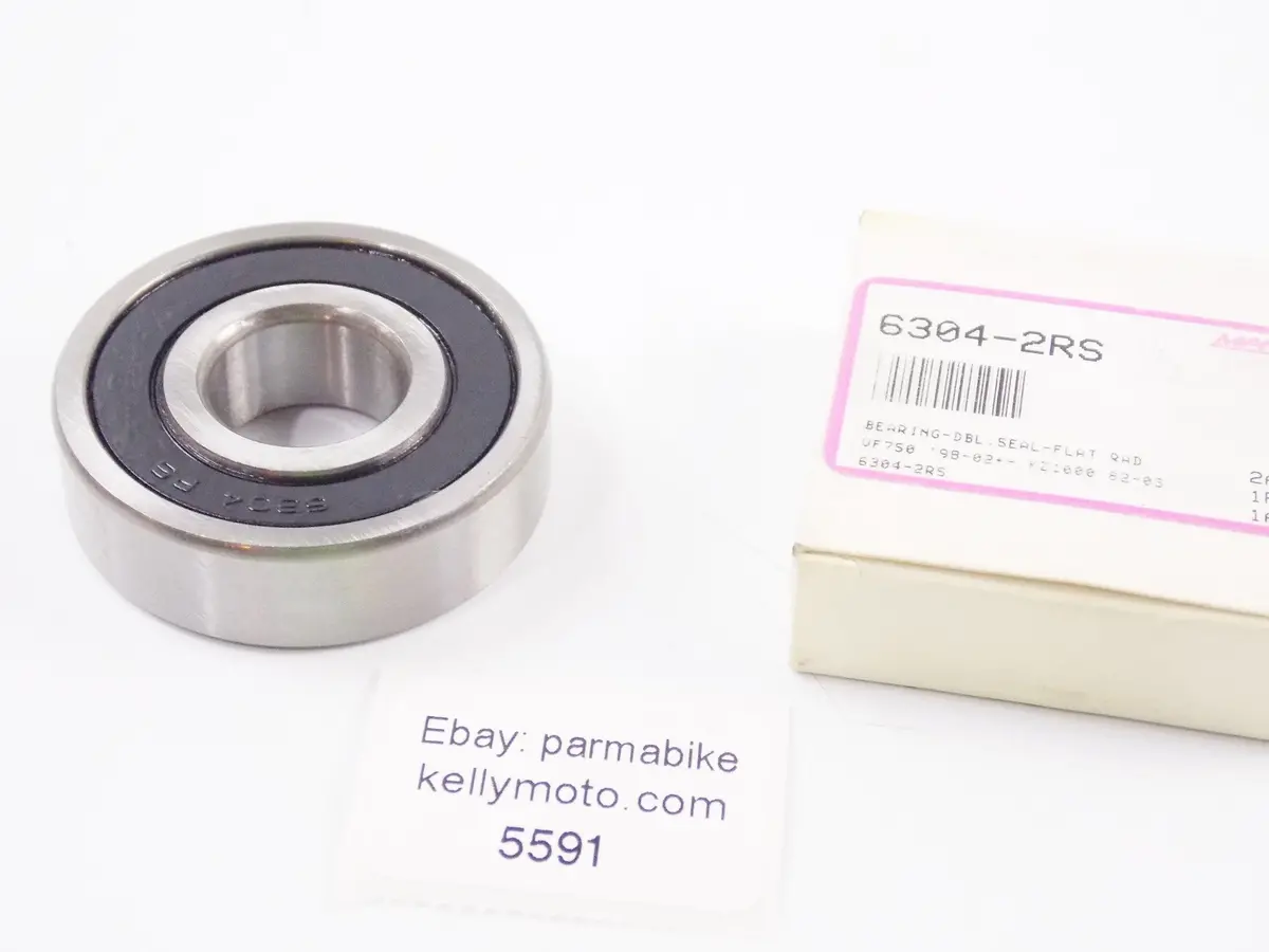 Nos Marshall Honda 1998-2002 Vf250 Bearing - Dbl, Seal Flat Rad 6304-2Rs 1