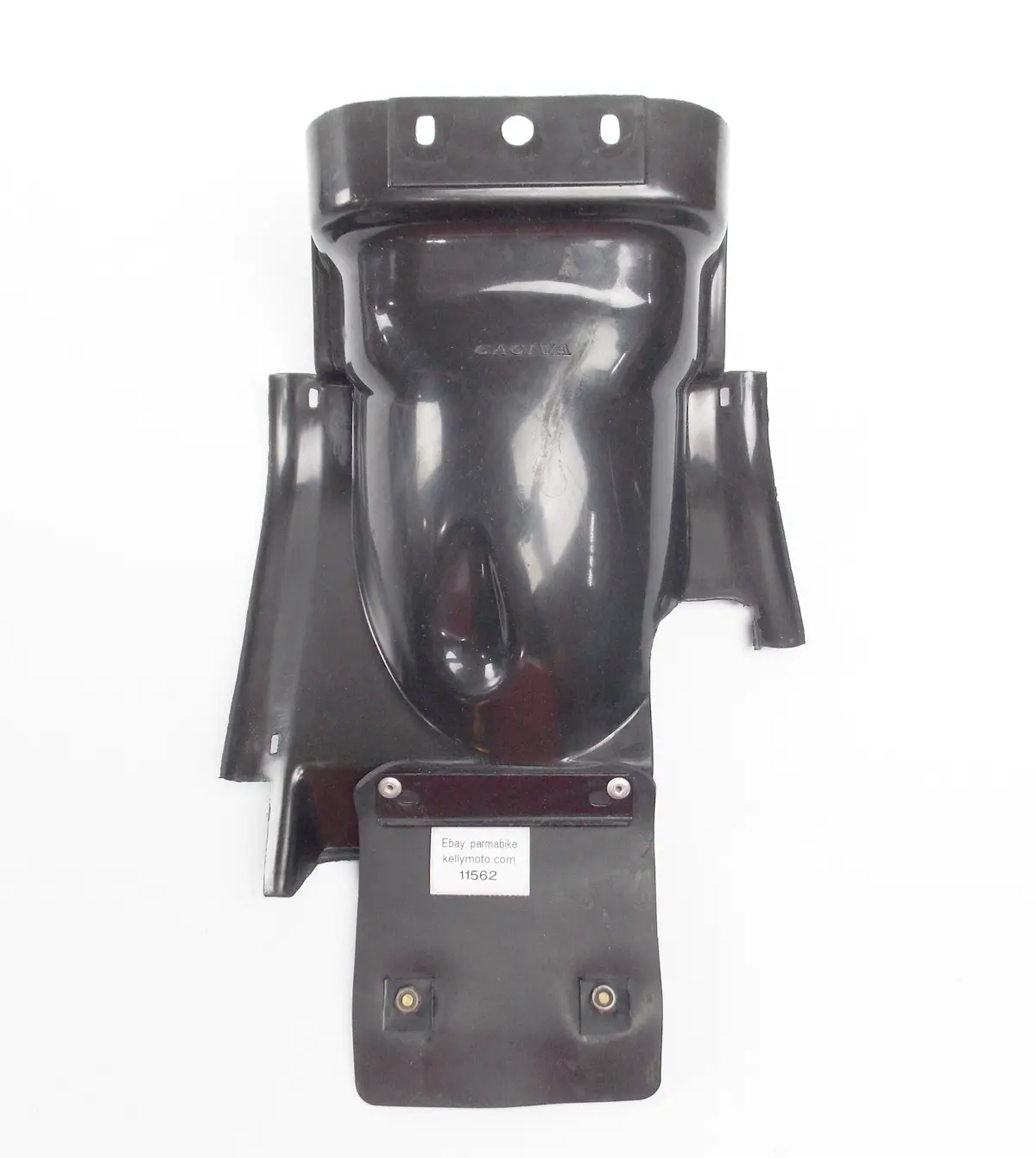 1986 Cagiva Elefantre 125 Inner Rear Fender+Rubber Mud Splash Guard Elefant-3 1