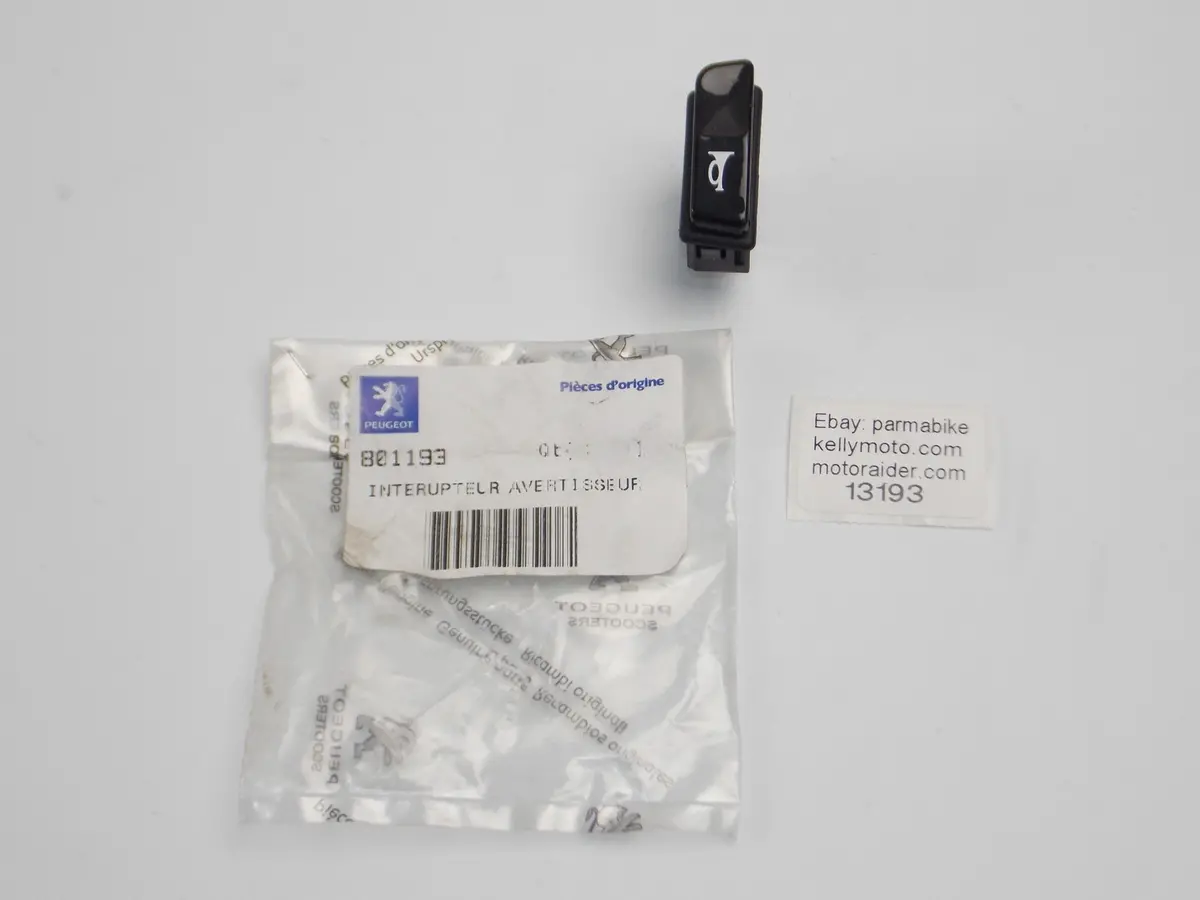 Oem Peugeot Scooter Lxr 125/200 Horn Switch Button 801193 | Electric Equipment 1