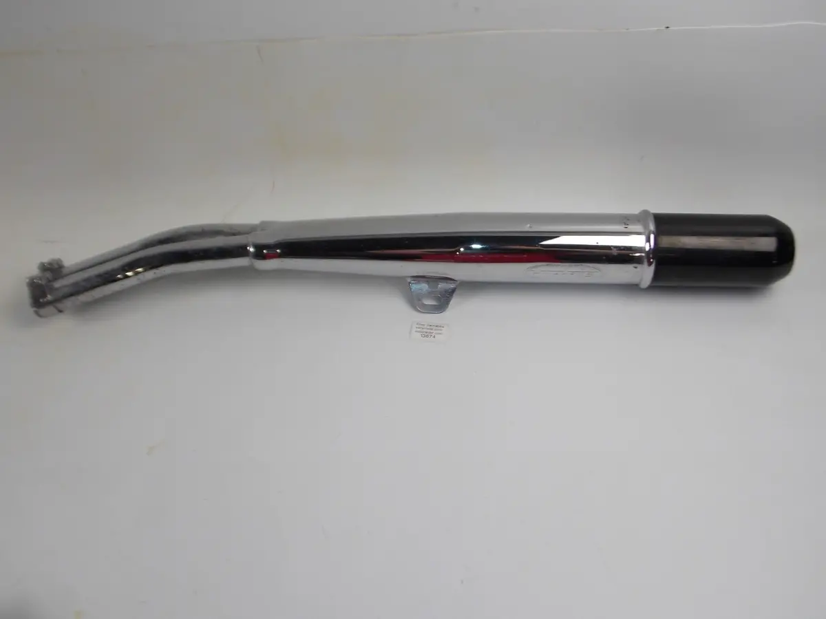 Nos Silentium Exhaust Motorcycle Muffler 2-1 L=860Mm Inlet Id=31Mm Body D=80Mm 1
