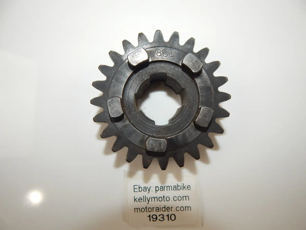 Vintage Husqvarna Motorcycle Transmission Box Gear #860 24T 161286001 1612860-01 1
