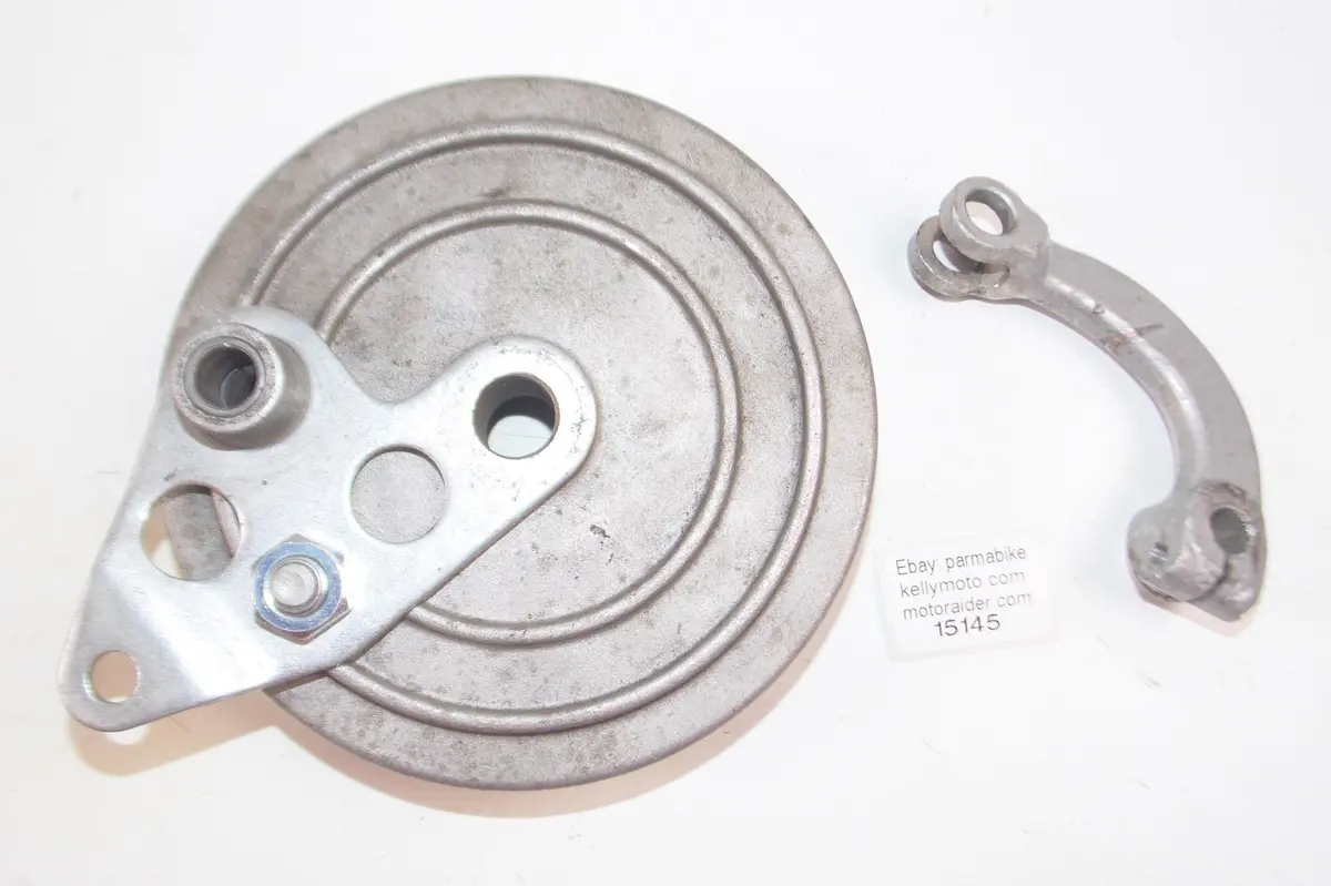 1976 Beta Cr 125 250 Rear Wheel Brake Plate D=160Mm Shoes Actuator Lever Grimeca 1