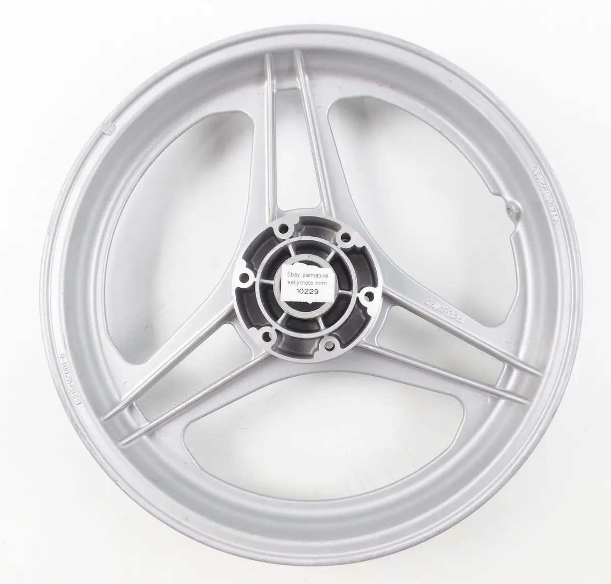 Nos Oem Laverda Front Wheel Rim E-2.15X16" Dot-D 3 Razze Stella Silver 1