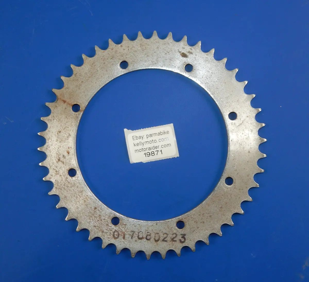 Rear Wheel Drive Sprocket 46T Overall Diameter 7.5" 190.5Mm Vintage Motorcycle 1