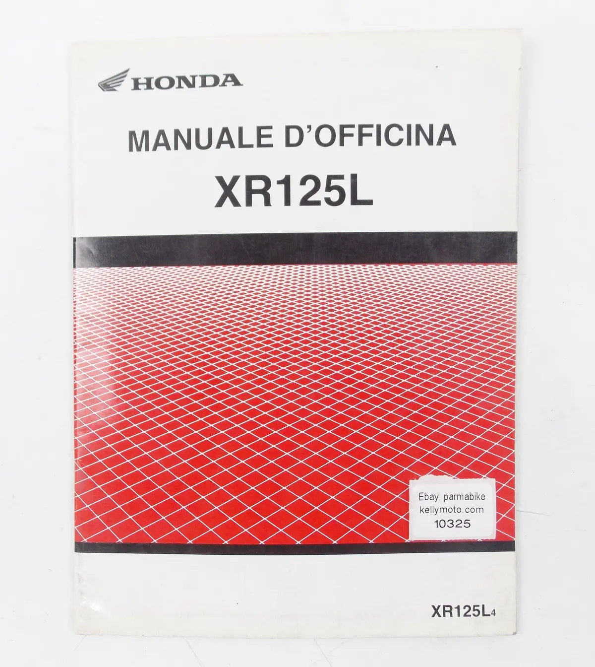 Honda Xr125l Workshop Manual Repair Book Italian 38 Pages 1