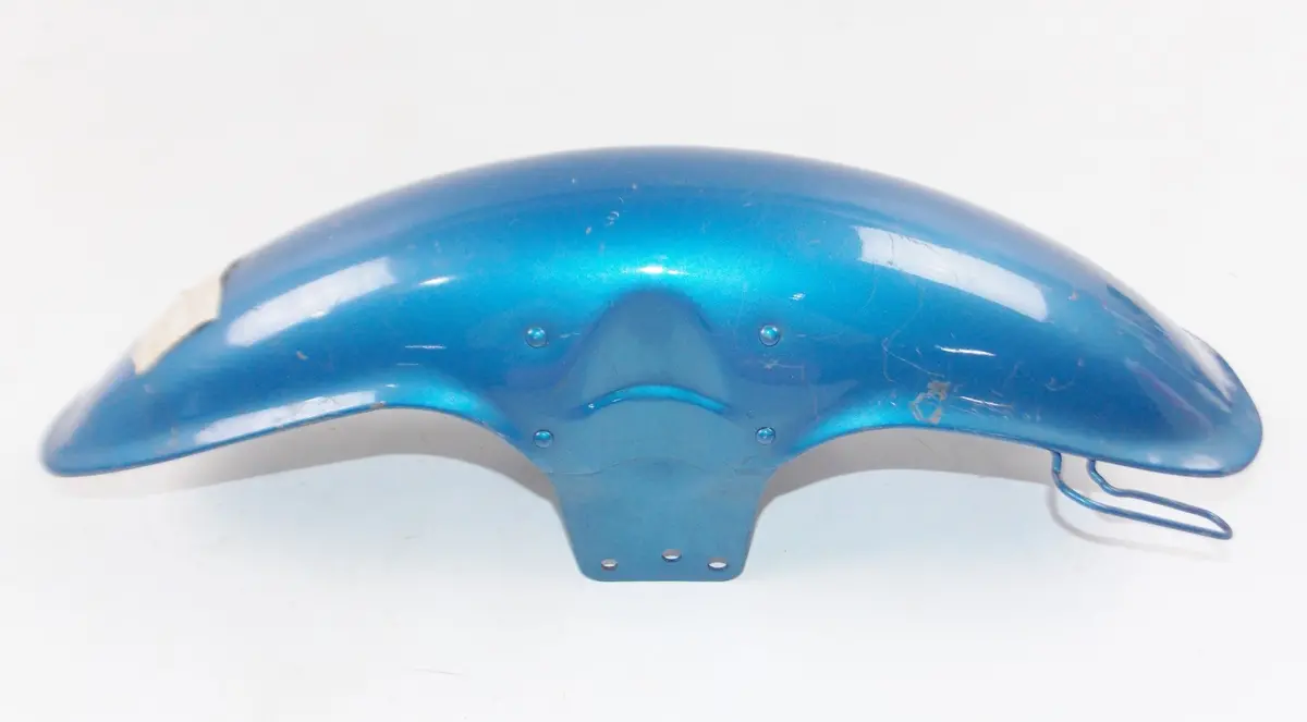 Oem Honda 19971 Cl175 K5 Front Fender Blue Mudguard 61100-316-670 1
