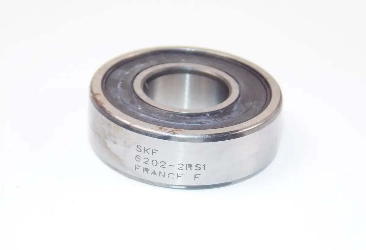 Nos Skf Deep Groove Wheel Ball Bearing 6202-2Rs1/Qe6 2