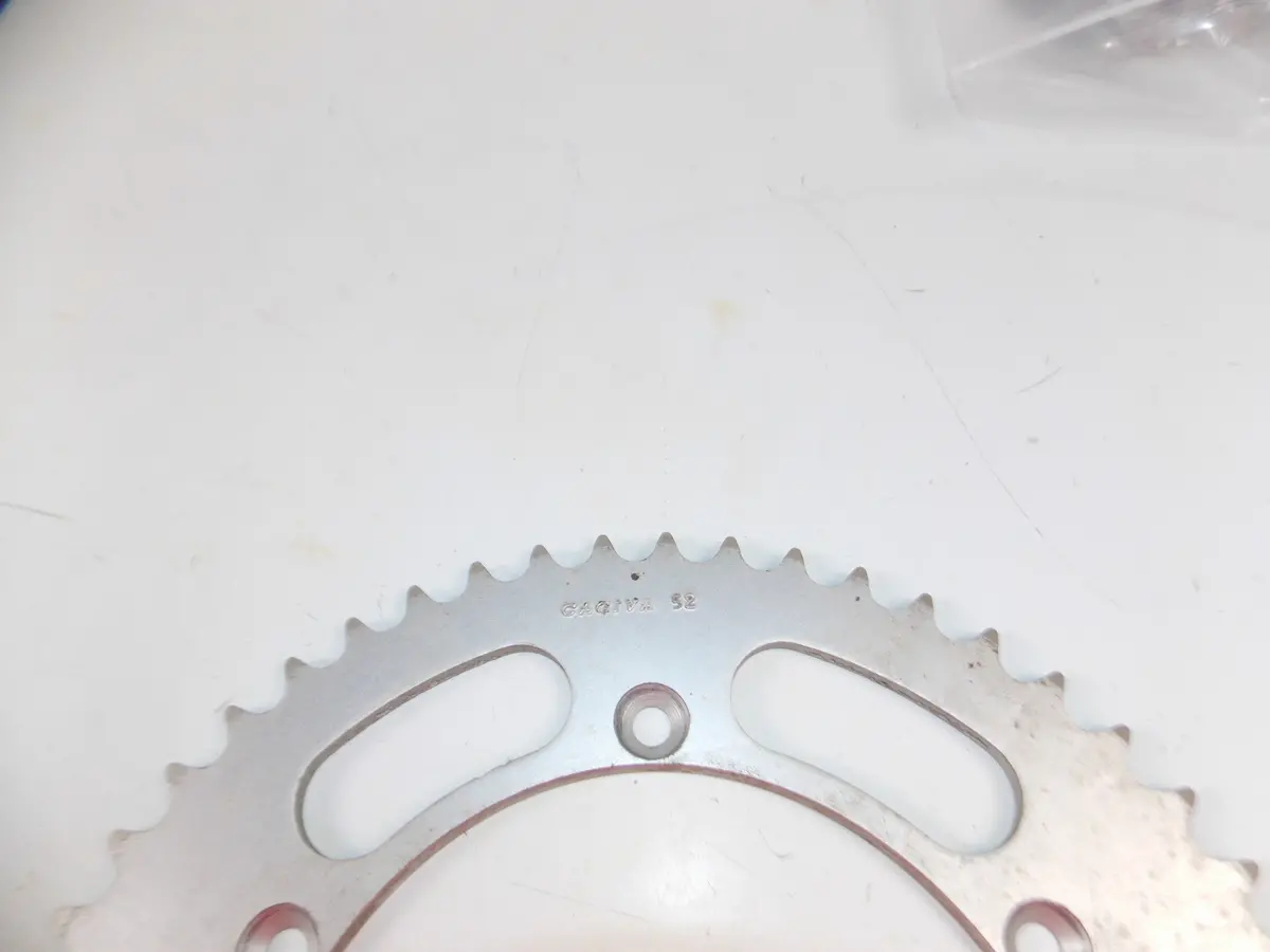 Vintage Motorcycle Oem Cagiva Front Sprocket T=52 Husqvarna Ducati Morini 2