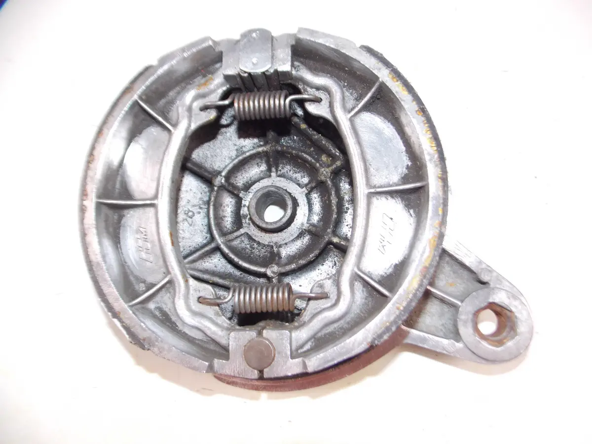 1960'S Honda Ca 150 Dream Rear Wheel Hub Brake Shoes Plate Carrier 2