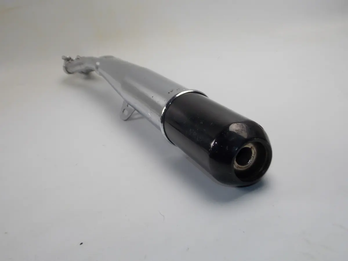 Nos Silentium Exhaust Motorcycle Muffler 2-1 L=860Mm Inlet Id=31Mm Body D=80Mm 2