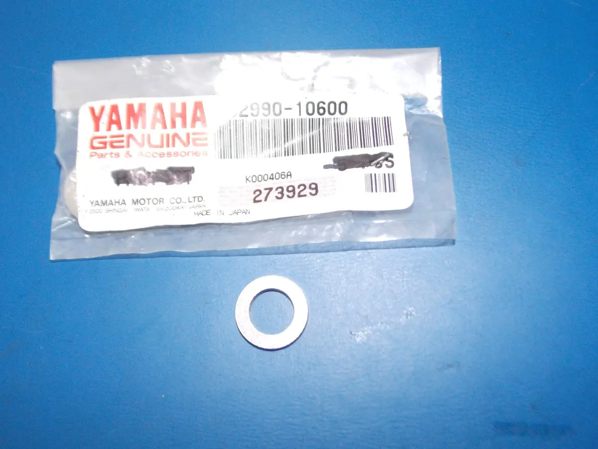 Nos Yamaha 1980-2007 Ef1200 Vt125 Yt125/175 Ytm200/225 Plate Washer 92990-10600 1