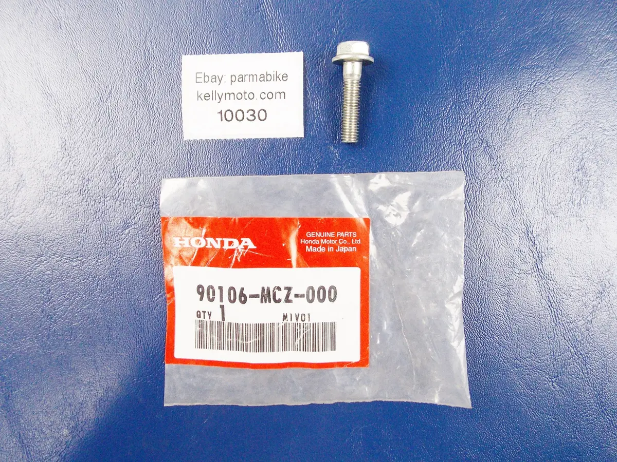 Nos Oem 2002-2007 Honda Cb900f Bolt Flange 6X25 90106-Mcz-000 1