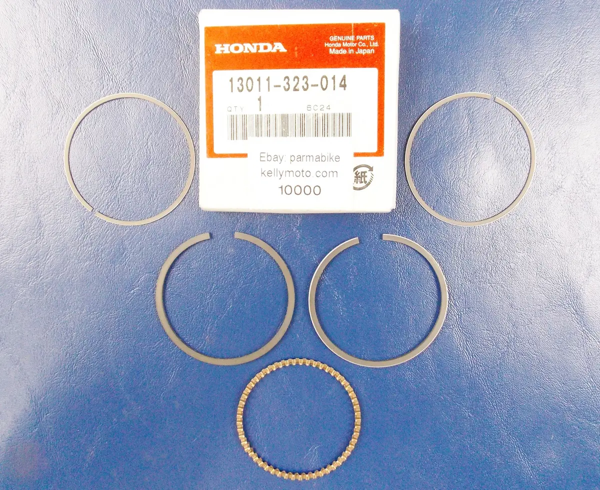 Nos Oem Honda Cb500 Ring Set, Piston (Std) (Riken) 13011-323-014 | 13011323014 1