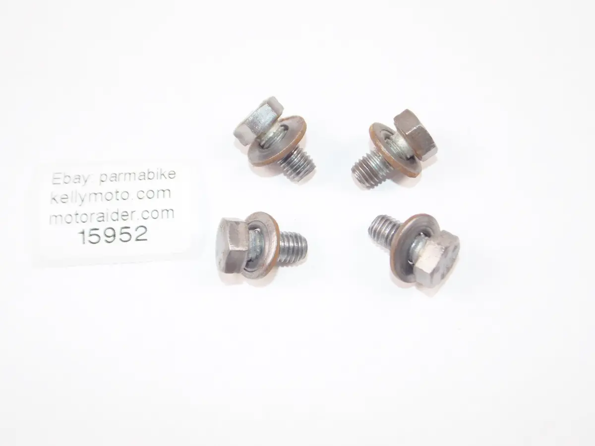 Moto Guzzi 1981 V50 Monza Battery Tray Bolts And Washers Vintage Italy 1