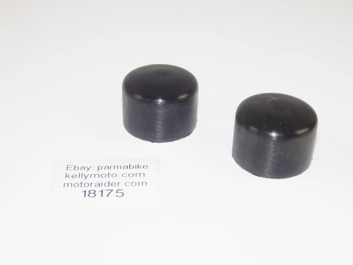 1 Pair 1970-75 Puch Mx 125 175 Fuel Gas Tank Rubber Dampers Vintage Motocross 1