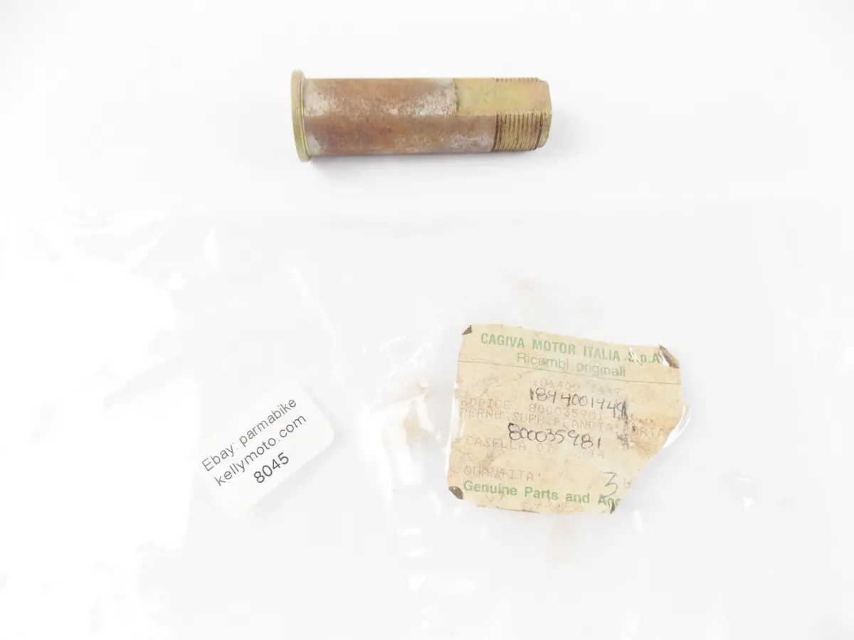 Nos Oem Cagiva Aletta Rossa 125 Flange Support Pin Axle 00035981 1