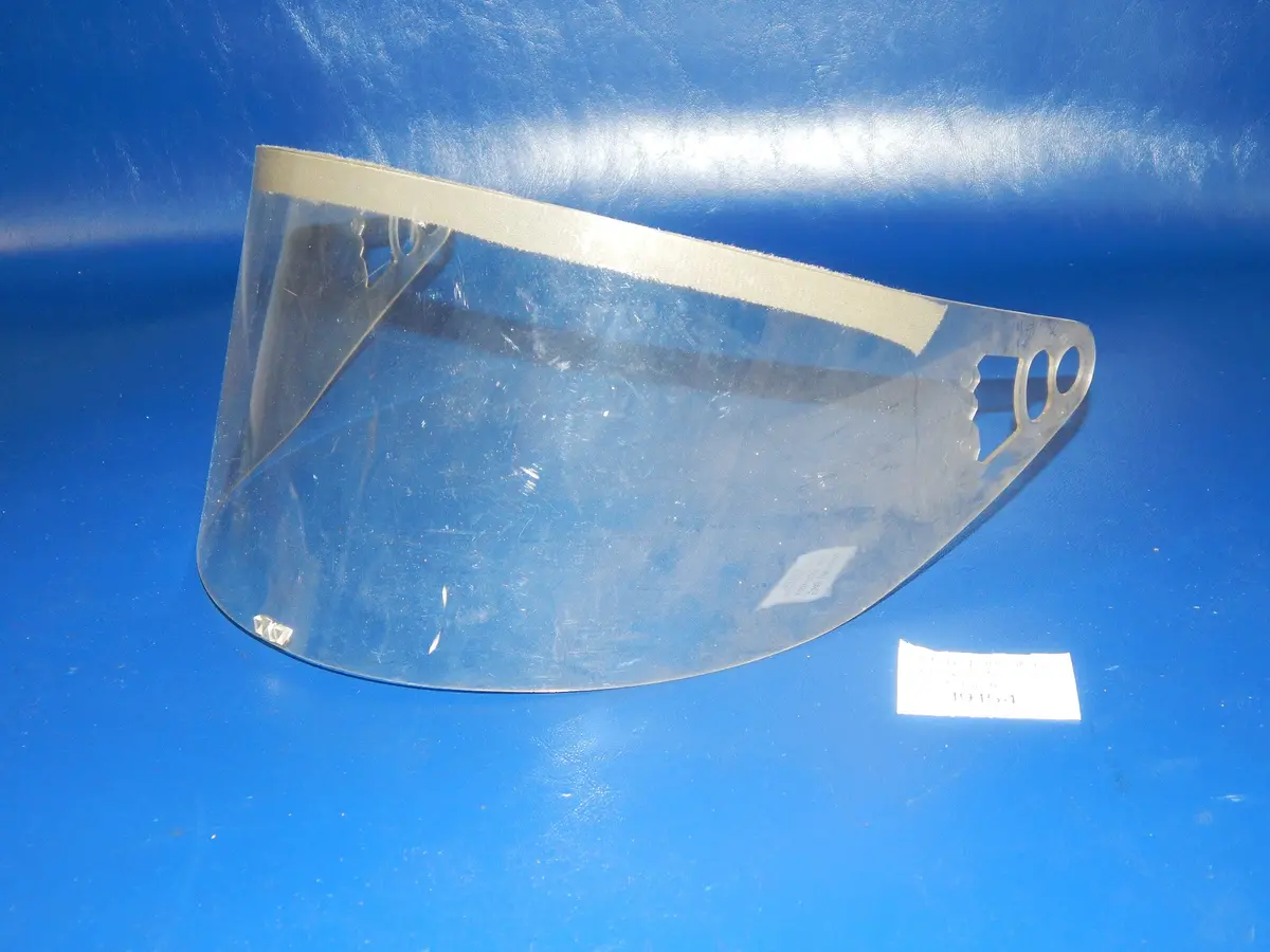 Vintage Motorcycle Atv Helmet Nolan Clear Visor Shield Screen Benelli Beta Italy 1