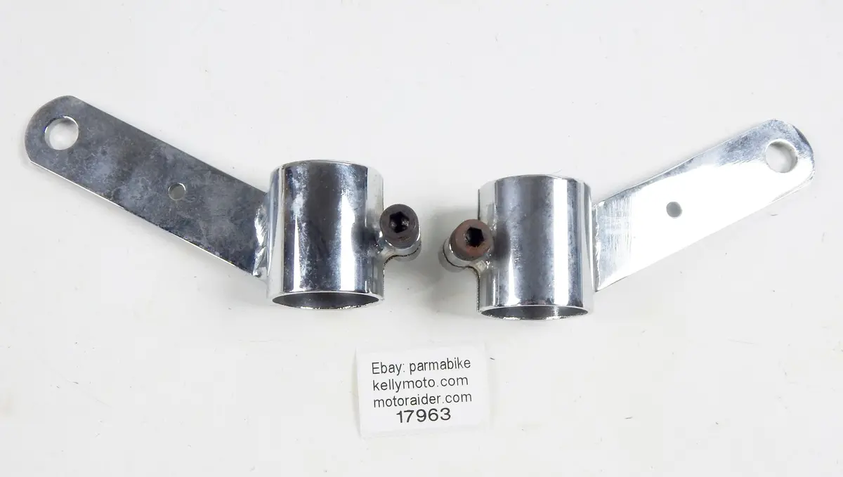Vintage Motorcycle Moped Head Light Brackets Id=31Mm Arm L=72 Mm Sachs Puch Dkw 1