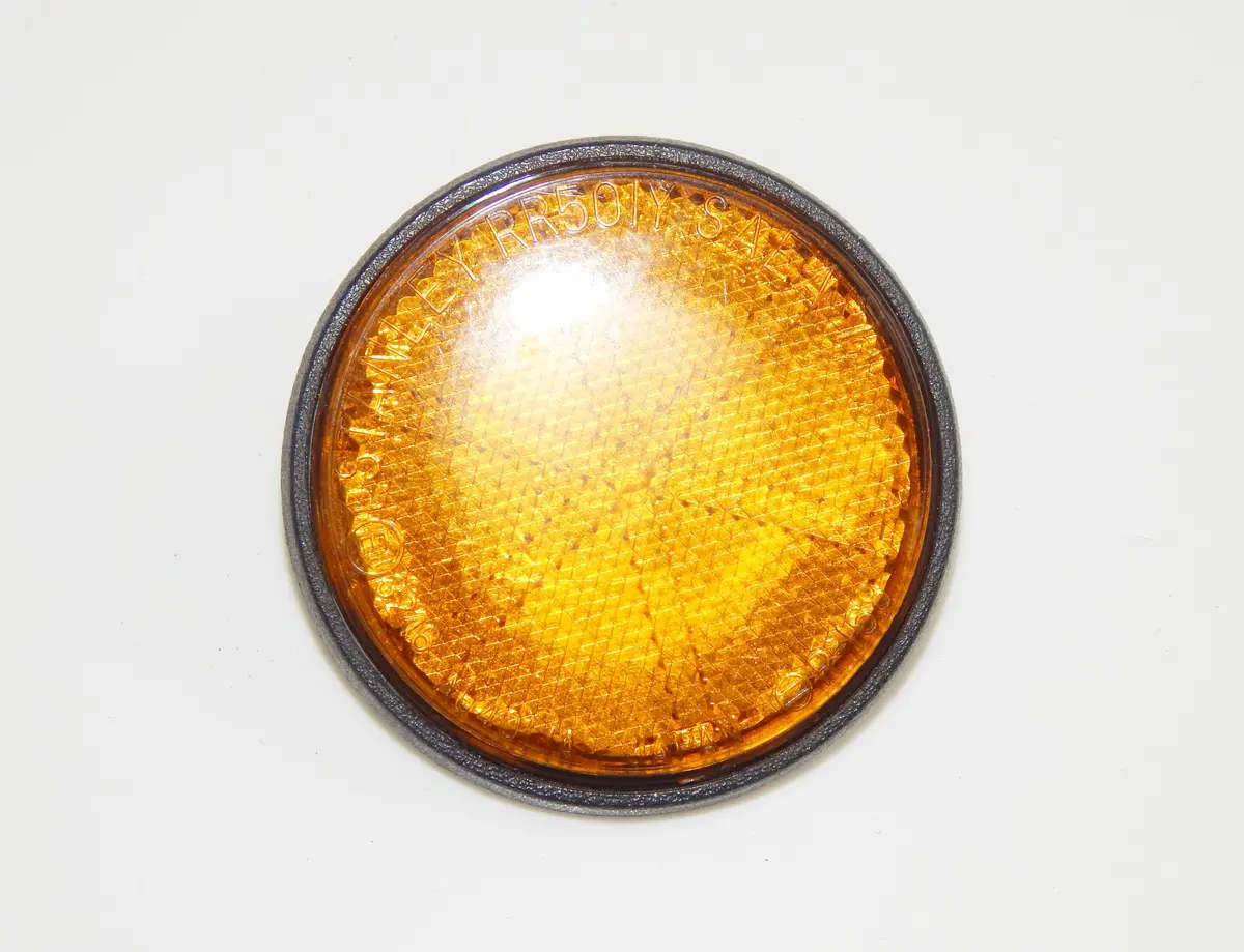 Stanley 072-0420 Front Fork Amber Reflector Rr50iy Sae 71 R-168 Honda Yamaha 2