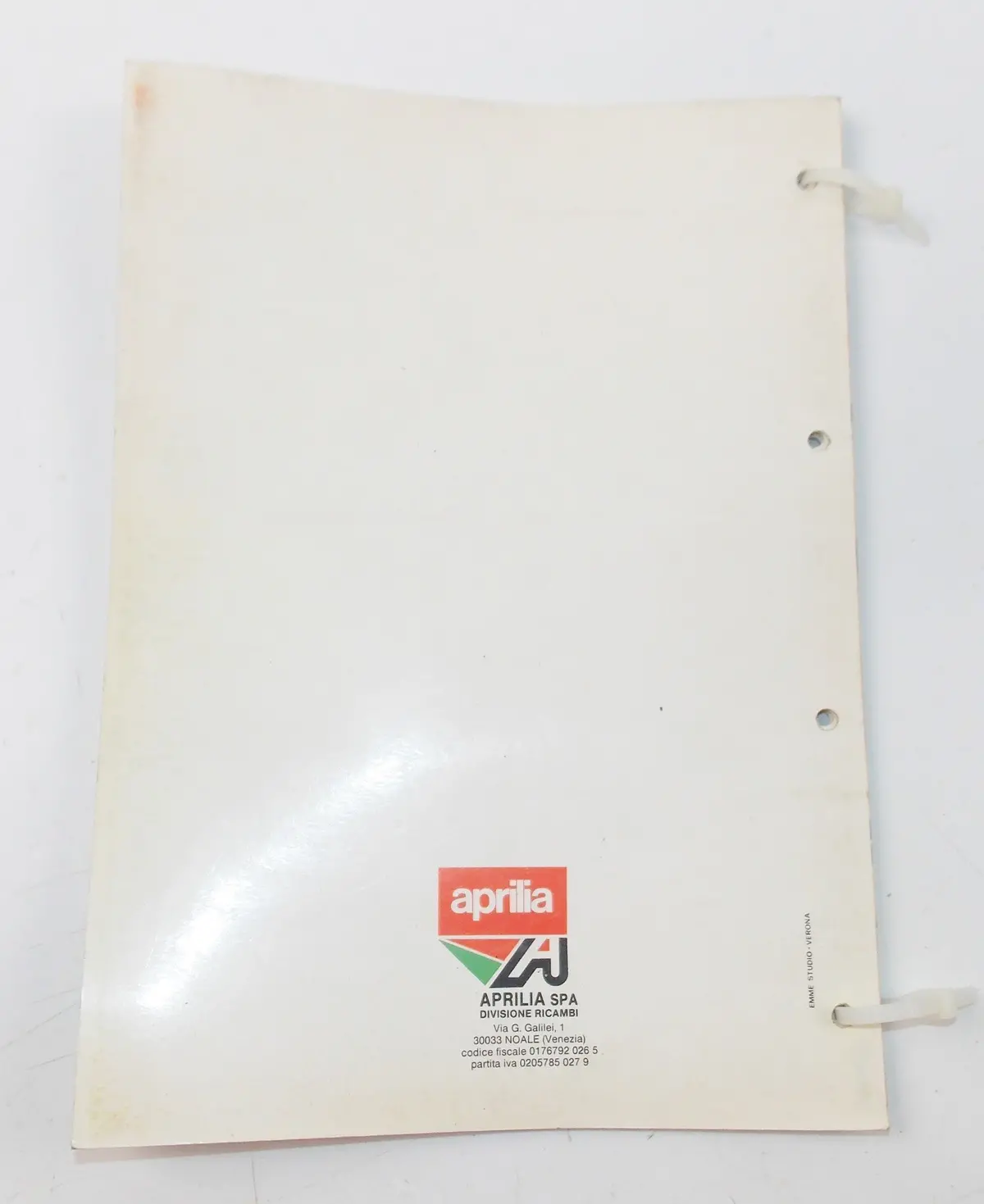 Aprilia 1989 Tuareg 600 Wind Spare Parts Catalog English/French/German/Spanish 2