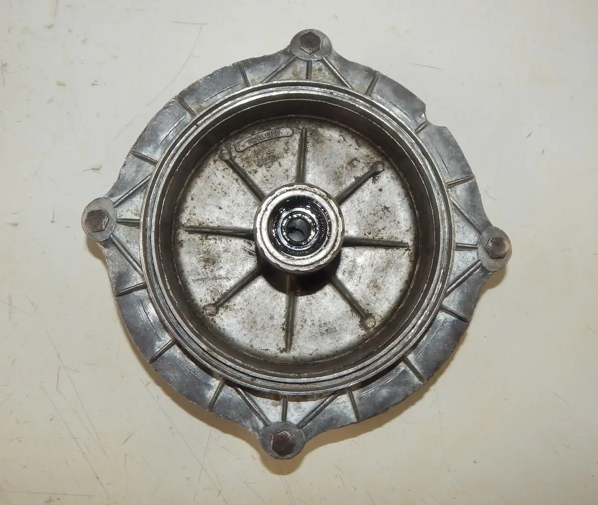 1959 Lamretta Li 150 Front Wheel Brake Drum Hub 19.04.4120 Vintage Scooter Italy 1