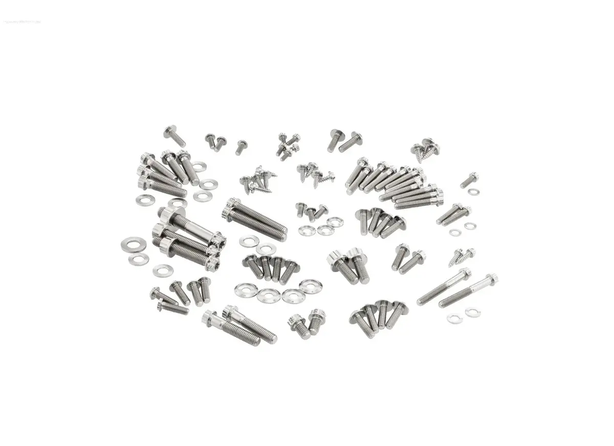 Screw / Bolt Kit Silver | Vespa Primavera/Sprint 125/150Cc I.E. 3V 4T Ac Iget 1