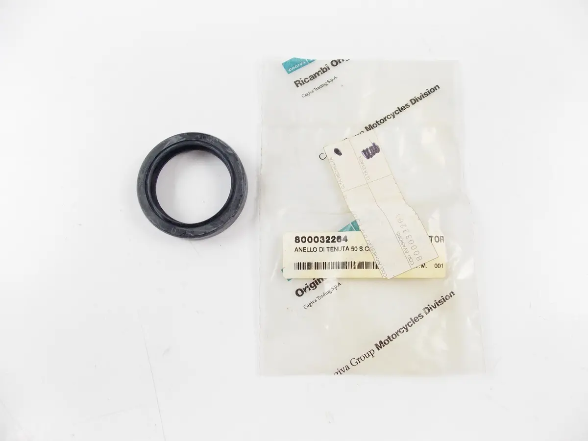 Nos Oem Cagiva 88-89 Blues 125 | 90-02 Prima 50 Front Fork Seal Ring 800032264 1