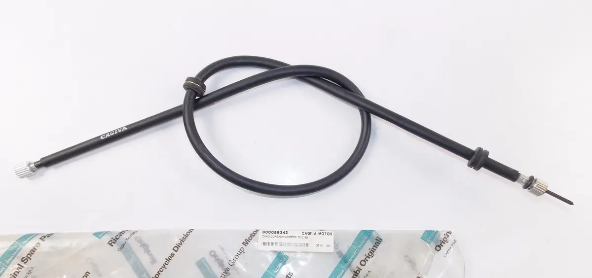 Nos Oem Cagiva 1988-1989 Cocis 50 Speedometer Cable Assy 800058342 1
