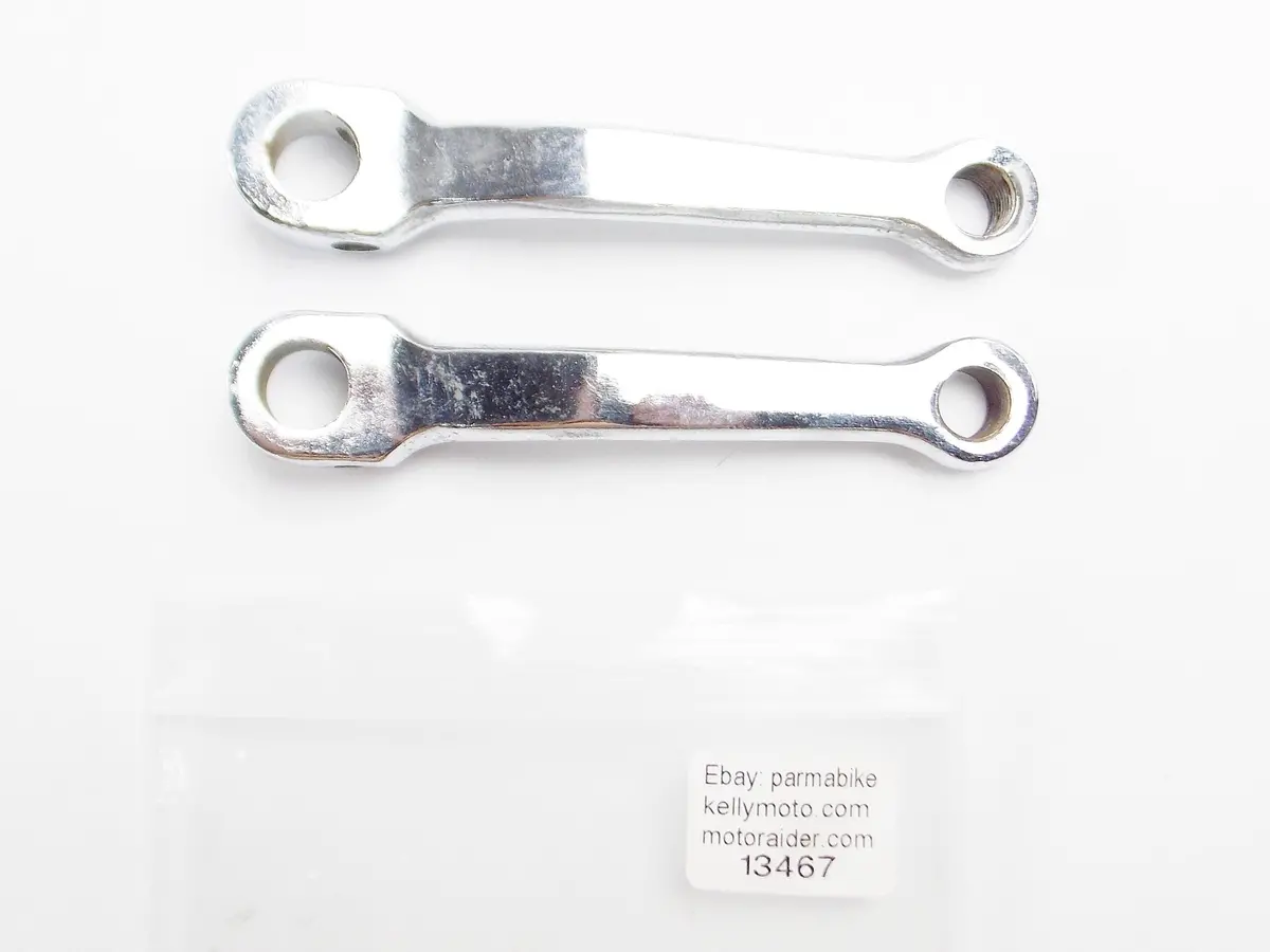 1 Pair Pedals Links Arms Moped Italy L=120Mm Negrini Piaggio Demm Ducati Gilera 1
