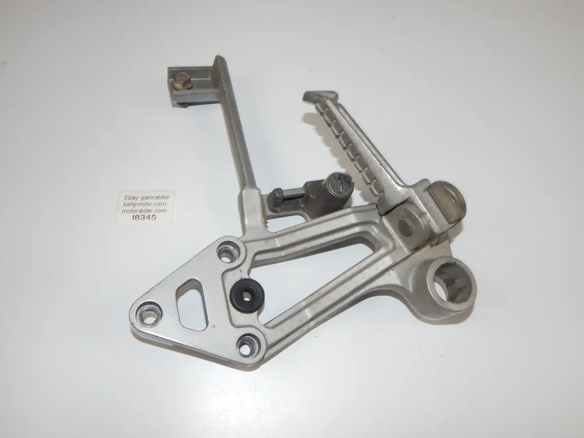 1986 Kawasaki Gpx 750-R Rear Left Passenger Foot Peg Stay Stand Bracket Vintage 1