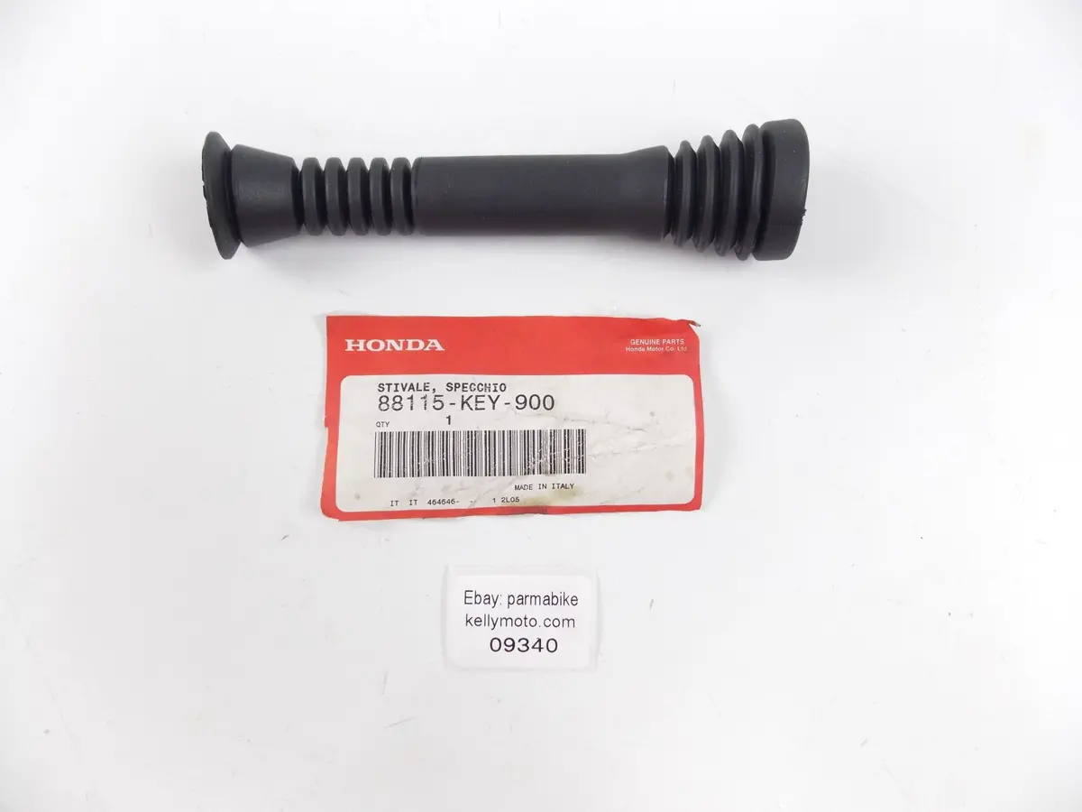 Nos Oem Honda 1998-2002 Fes125 Cover Rubber Of Mirror Left Right 88115-Key-900 1