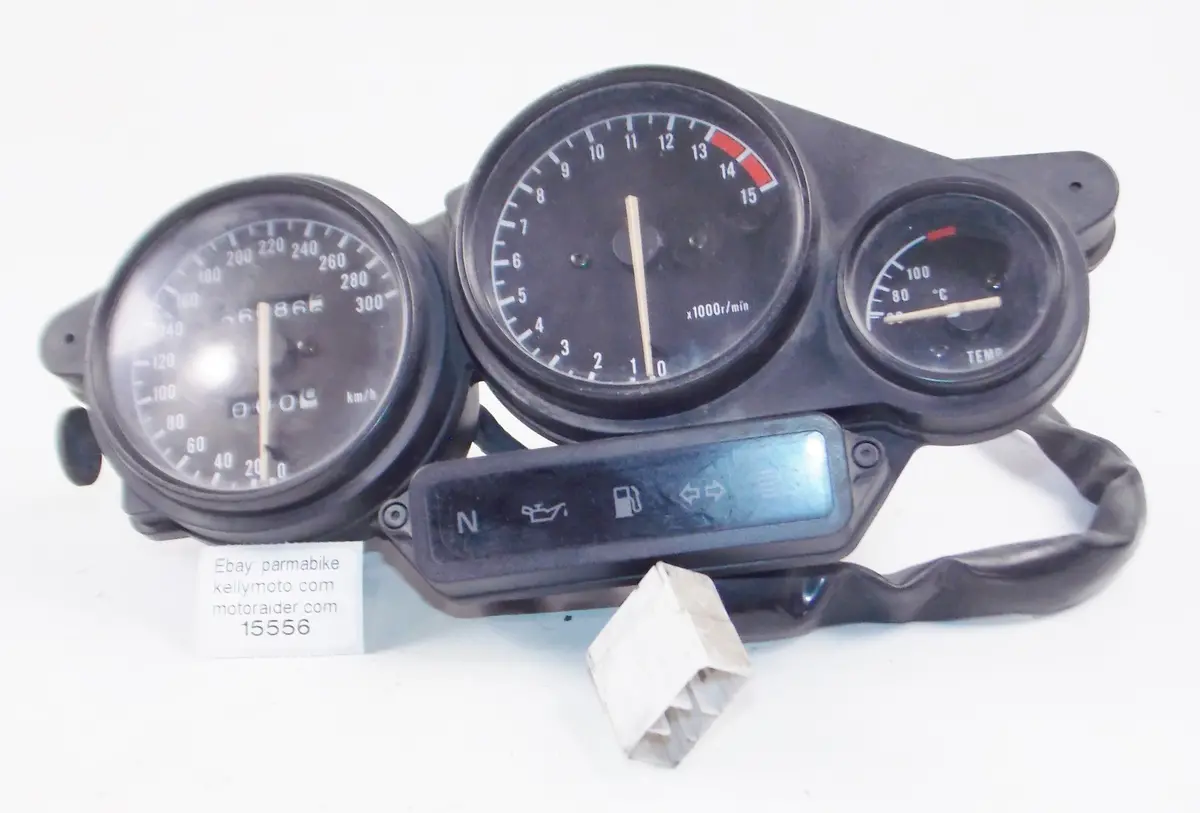 1994-1995 Yamaha Fzr 600R Dashboard Instrument Gauges Kmh Speedometer Tachometer 1