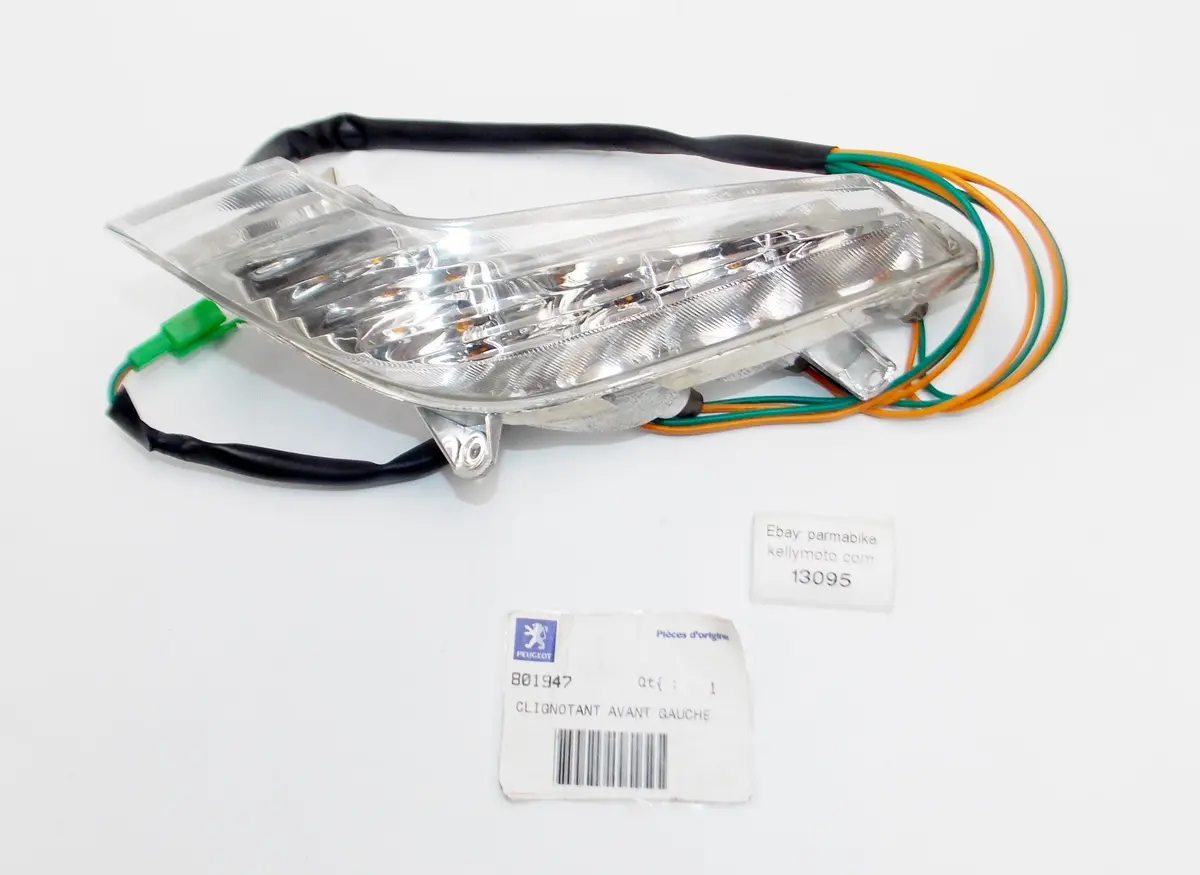 Oem Peugeot 2016 Tweet 50 X Turn Signal Left Hand Front Blinker Clear # 801947 1