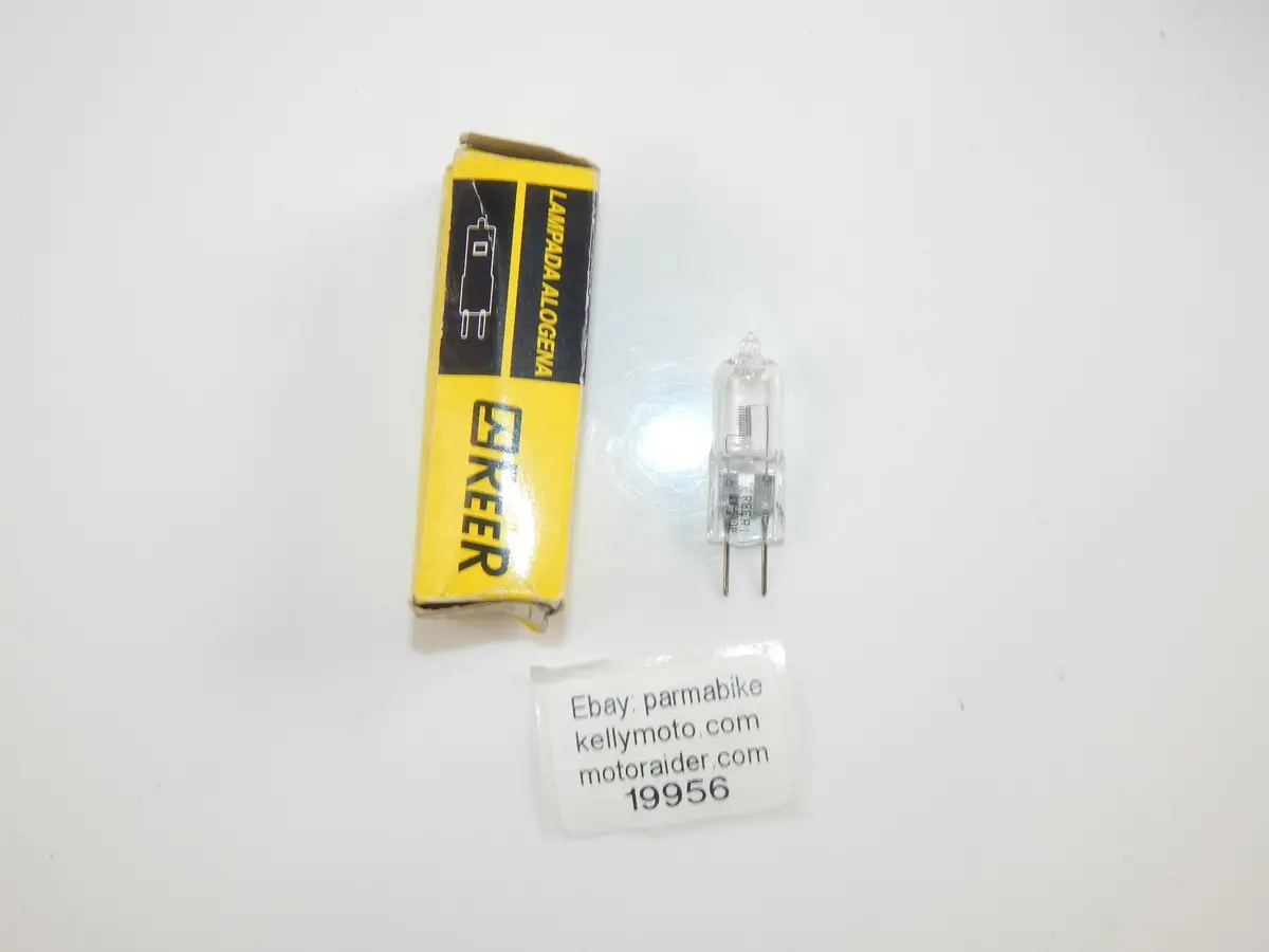 Reer 5453248Fc Halogen Headlight Bulb 12 Volt 100W G6.35 Scooter Motorcycle Car 1