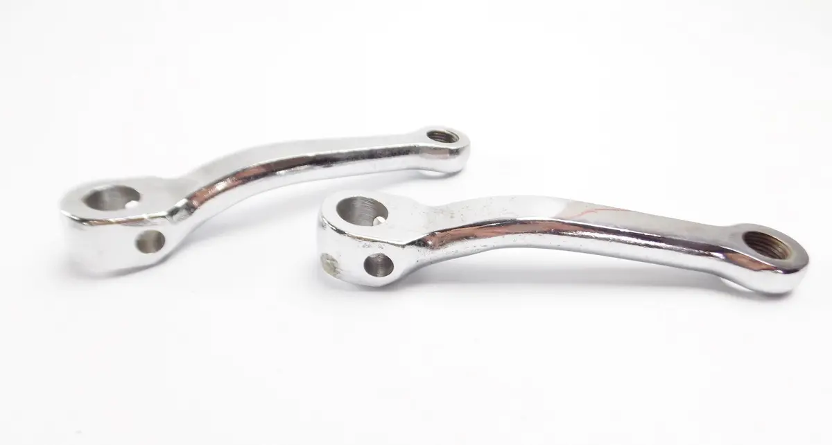 1 Pair Pedals Links Arms Moped Italy L=120Mm Negrini Piaggio Demm Ducati Gilera 2