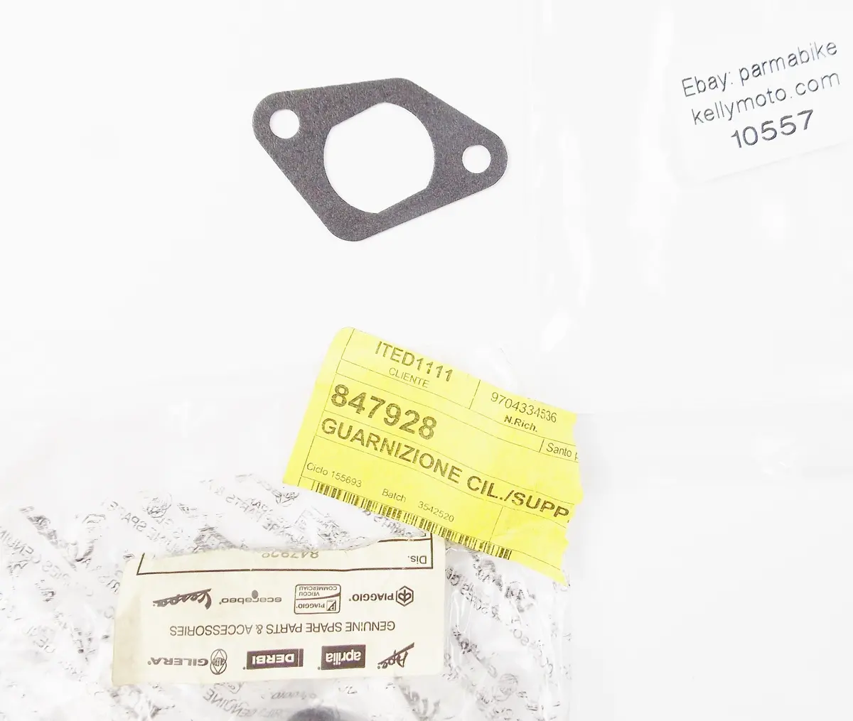 Oem Aprilia Piaggio Hezagon Fly Gt Liberty Typhoon Chain Tensioner Gasket 847928 1