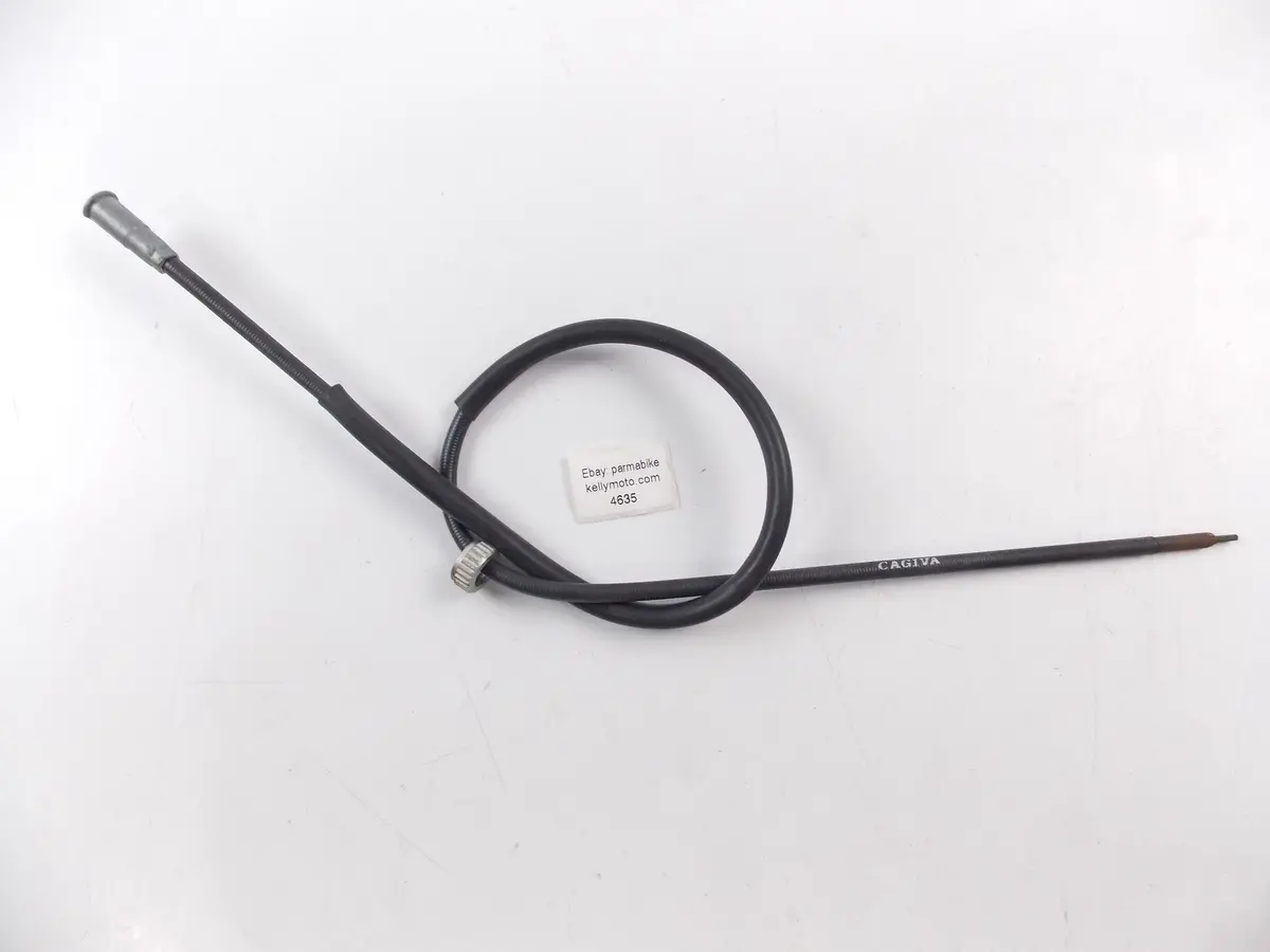 Nos Oem Cagiva Speedometer / Tachometer Cable Assy  Length 34 Inches 1