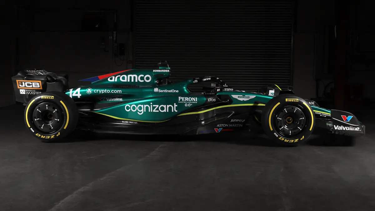 Official Aston Martin Aramco Cognizant Formula One® Team 2023 Amr23 Show Car 1