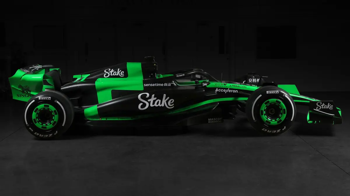 2024 Stake F1® Team Kick Sauber C44 Official Show Car 1